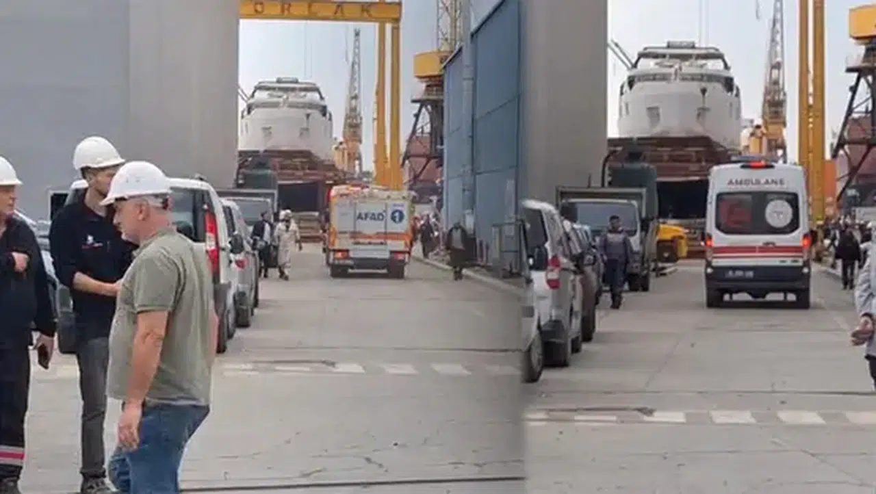 TUZLA TERSANESİ’NDE BİR GEMİDE PATLAMA MEYDANA GELDİ!
