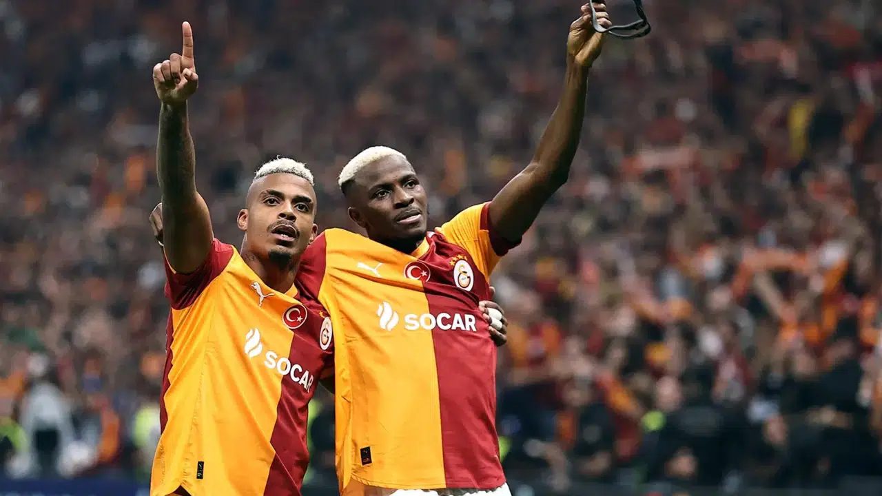 GALATASARAY RAMS PARK'TA OSİMHEN İLE BODO/GLİMT'E ŞANS TANIMADI:3-1
