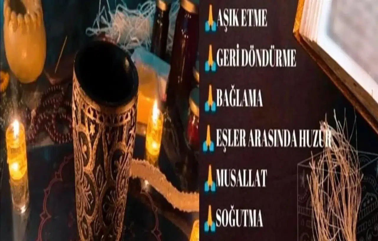 AŞIK ETME VE GERİ DÖNDÜRME BÜYÜSÜ YAPAN MEDYUMLARA OPERASYON!