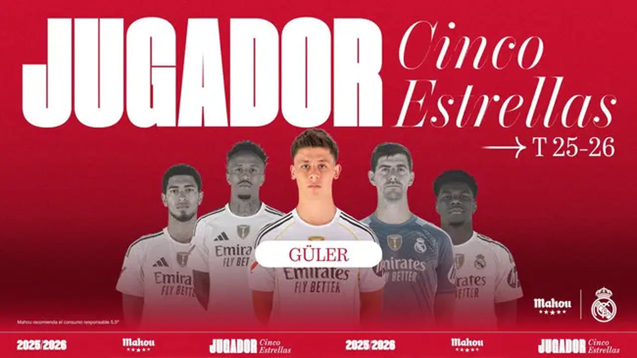 MİLLİ GURURUMUZ ARDA GÜLER REAL MADRİD'DE YILIN OYUNCUSU SEÇİLDİ!