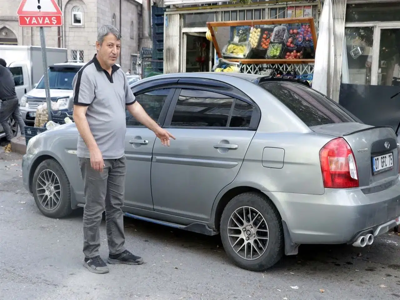 KAYSERİ'DE BİR OTOMOBİLİN İKİ AYRI OTOMOBİLİNDEN YAPILDIĞI ANLAŞILDI!