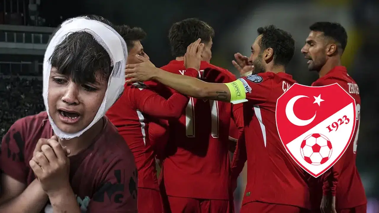TÜRKİYE GÜRCİSTAN MAÇININ GELİRİ GAZZE'YE BAĞIŞLANACAK!
