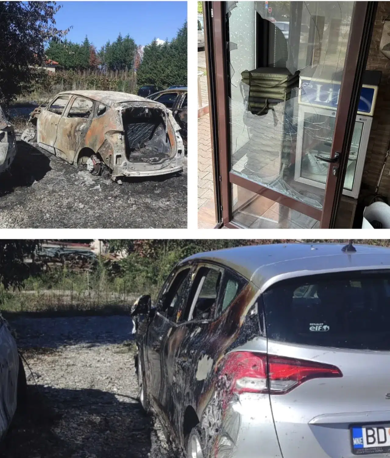 KARADAĞ'DA OLAYLAR SÜRÜYOR! DÜKKANLAR VE ARABALAR YAKILIYOR!