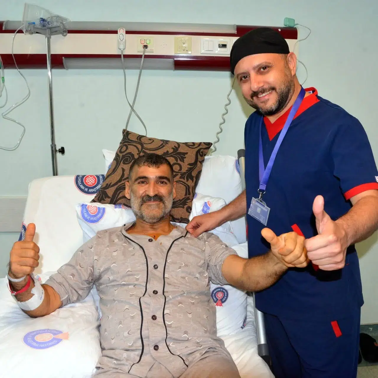 10 YIL ÖNCE BEYİN TÜMÖRÜNÜ YENDİ! ŞİMDİ AÇIK KALP AMELİYATI OLDU!