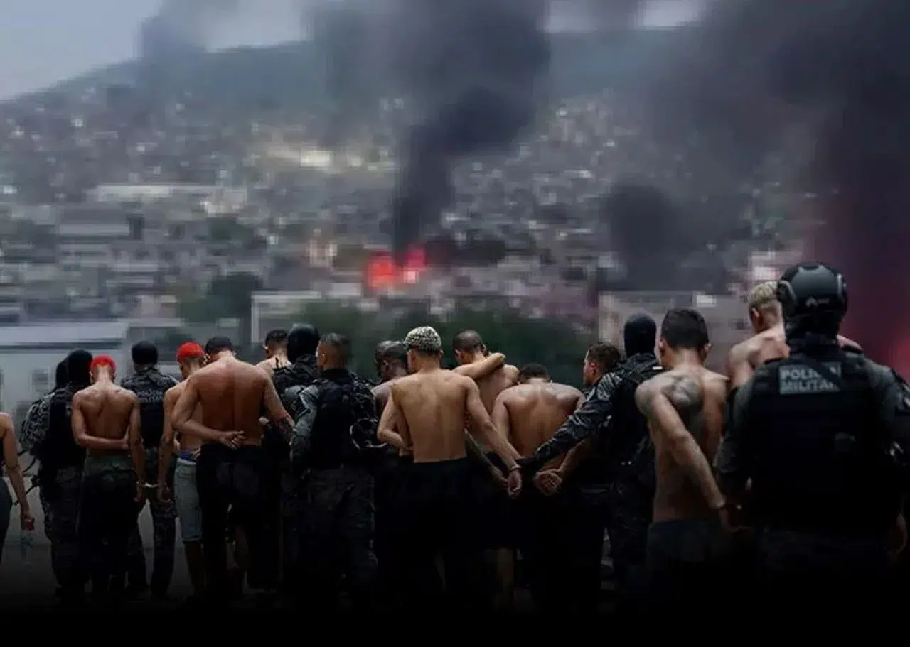 BREZİLYA'DA UYUŞTURUCU ÇETELERİNE OPERASYONDA ADETA SAVAŞ ÇIKTI!