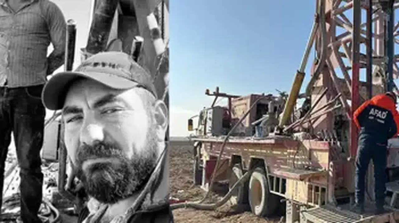 SONDAJ SIRASINDA İŞÇİNİN KOPAN KOLU KUYUYA DÜŞTÜ!