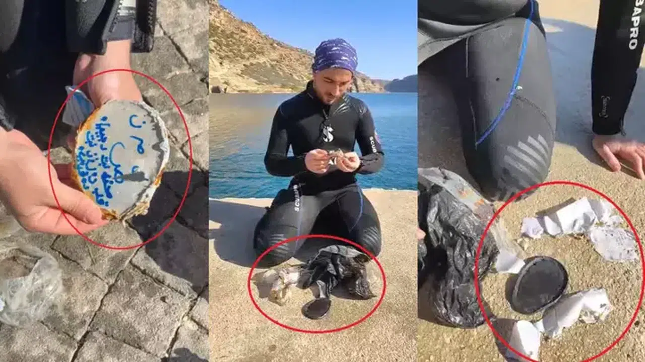 DİYARBAKIR'DA DALGIÇLAR BARAJ GÖLÜNDE BÜYÜ MALZEMELERİ BULDU!