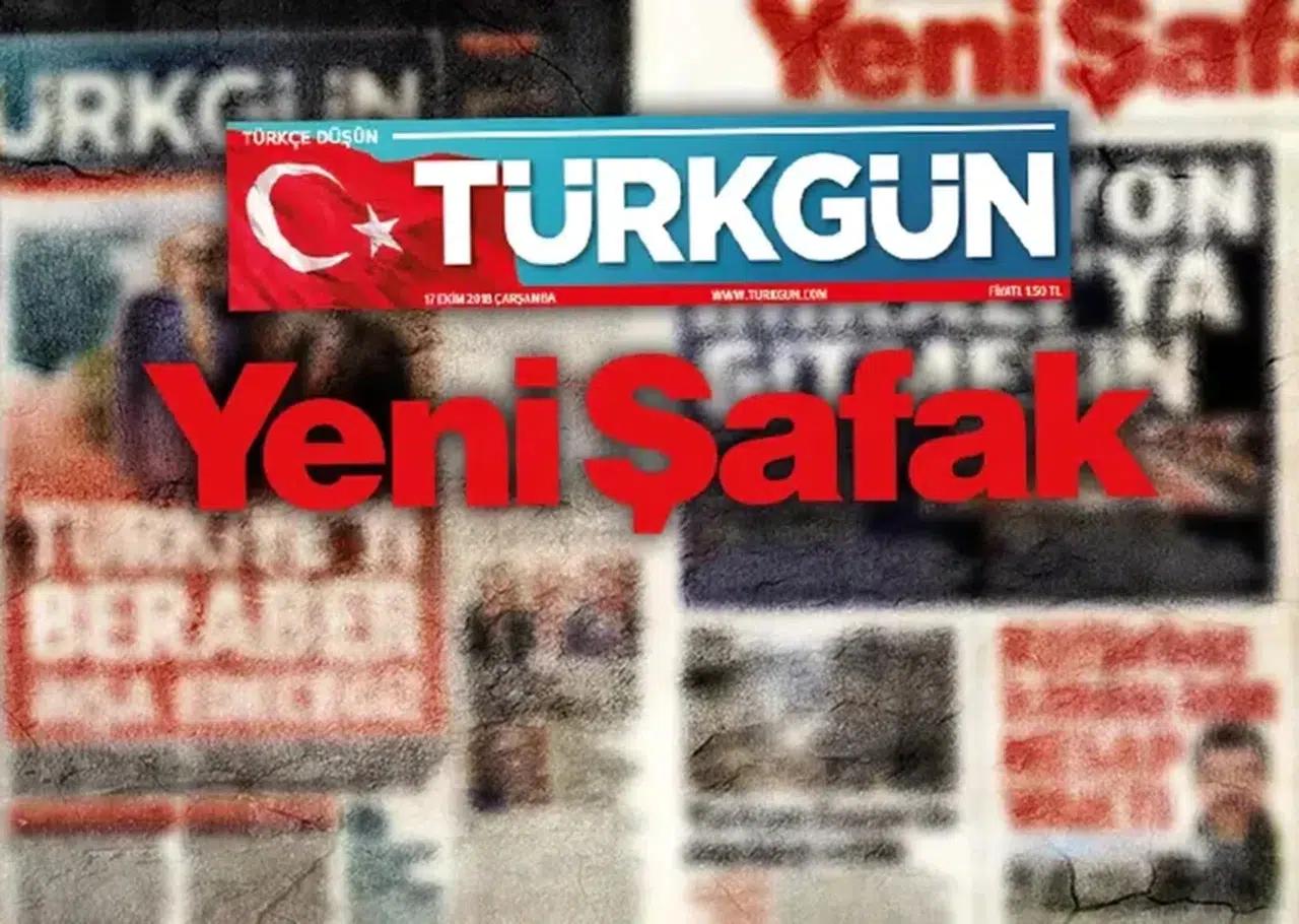 TÜRKGÜN GAZETESİ'NDEN YENİŞAFAK GAZETESİ'NE BİR KEZ DAHA SERT ÇIKIŞ!