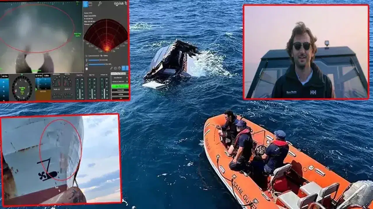 "AÇIK DENİZDE BÖYLE BİR KAZAYA LİTARATÜRDE HİÇ RASTLANILMADI!!"