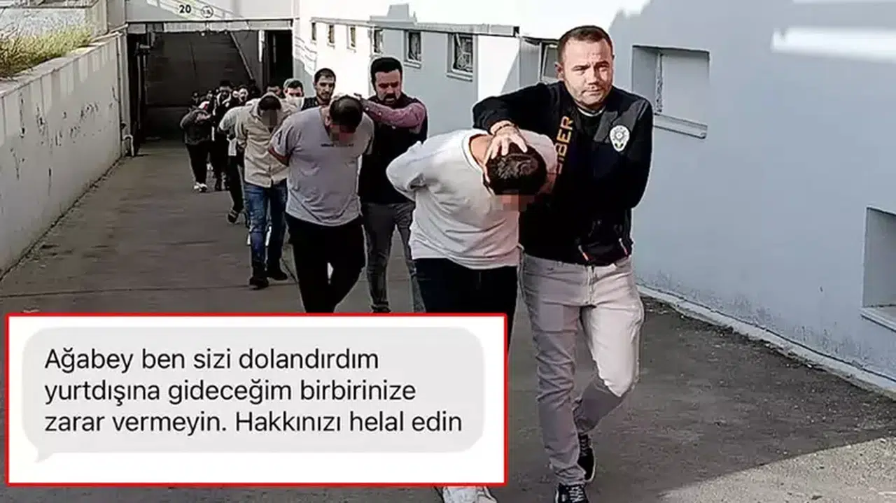 DOLANDIRDI SONRA DA "BİRBİRİNİZE ZARAR VERMEYİN!"DİYE HELALLİK İSTEDİ!