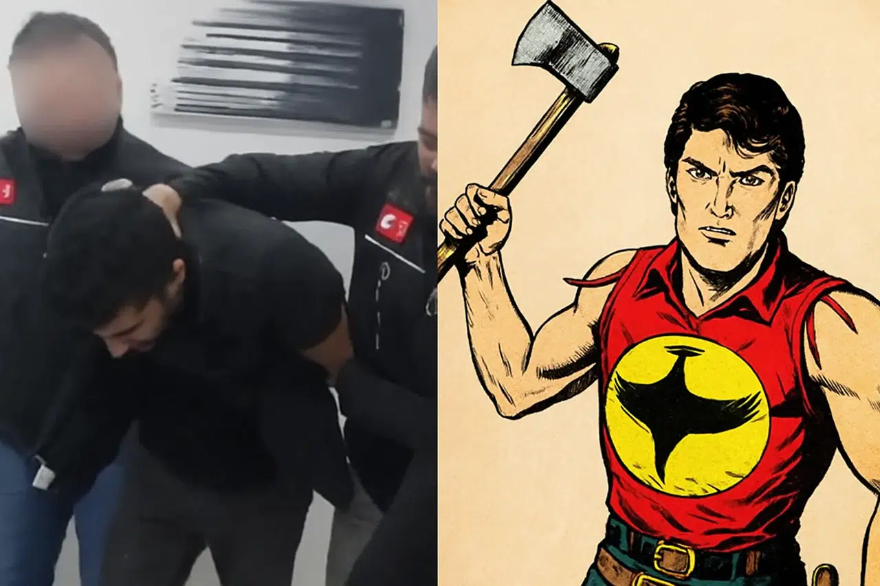 EVİNE GELEN KADINI BIÇAKLADI ARKADAŞINI BALTAYLA ÖLDÜRDÜ!