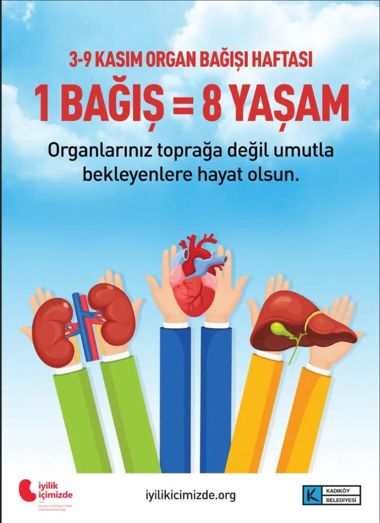 "ORGAN BULAMADIĞI İÇİN HER GÜN 10 KİŞİ HAYATINI KAYBEDİYOR!"