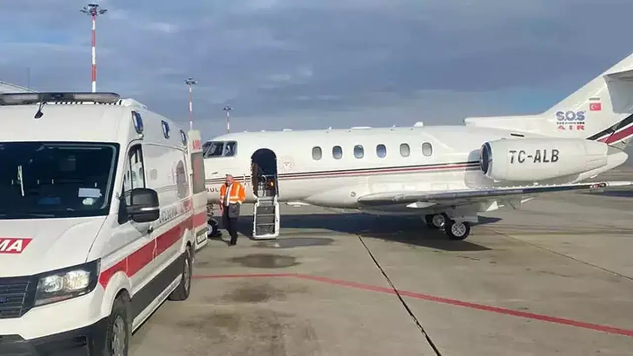 SAĞLIK BAKANLIĞI AMBULANS UÇAĞI  4 GÜNLÜK BEBEK İÇİN AĞRI’YA GİTTİ!