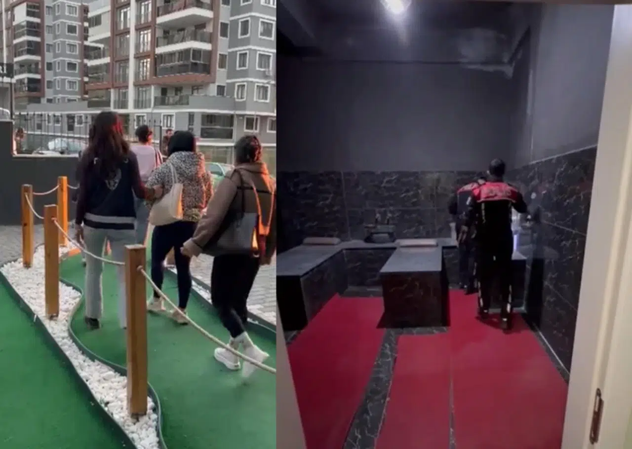 EDİRNE'DE MASAJ SALONU GÖRÜNÜMLÜ FUHUŞ YERLERİNE BASKIN!