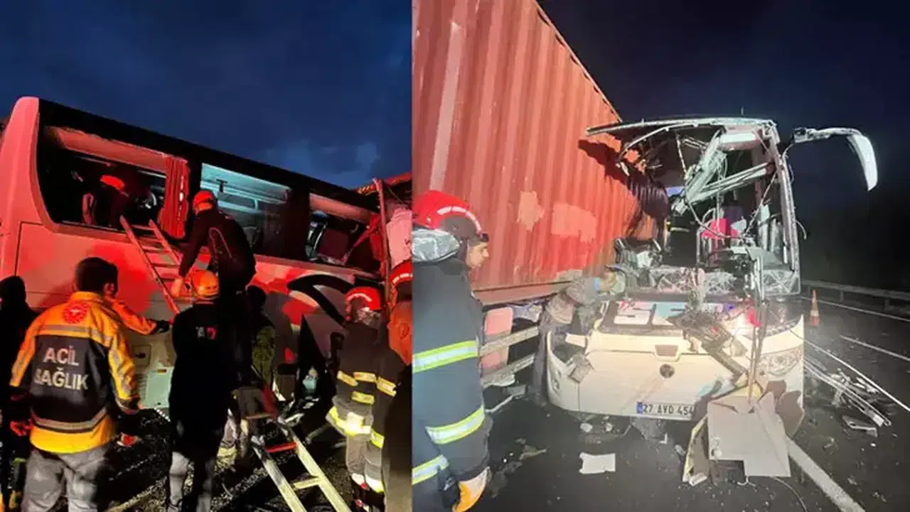 OSMANİYE’DE YOLCU OTOBÜSÜ TIR’A ÇARPTI! 7 ÖLÜ 11 YARALI!