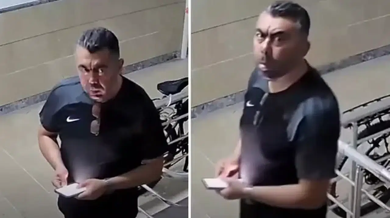 BOŞANMAK İSTEYEN EŞİNİ VURMAYA GELDİĞİ GÖRÜNTÜLER GÜNDEM OLDU!