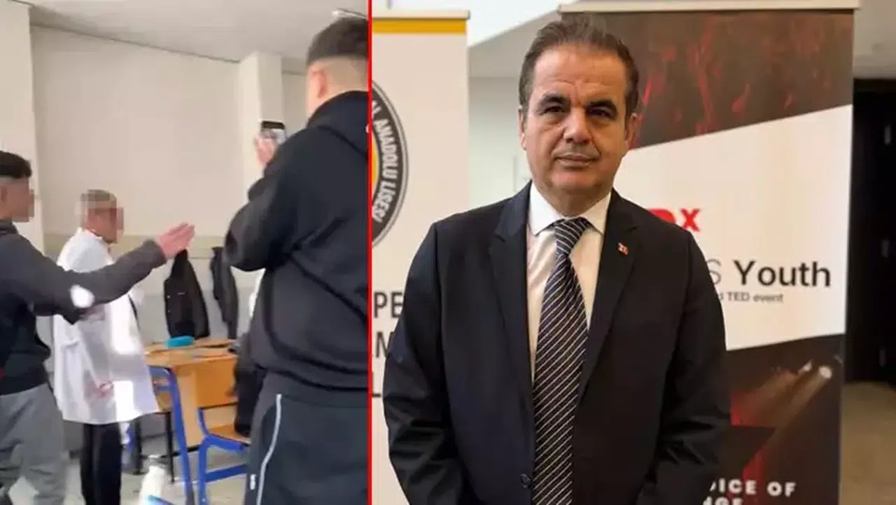 ÖĞRETMENLE ALAY EDİLEN OKULUN MÜDÜRÜ ÇOK ÜZGÜN OLDUKLARINI AÇIKLADI!