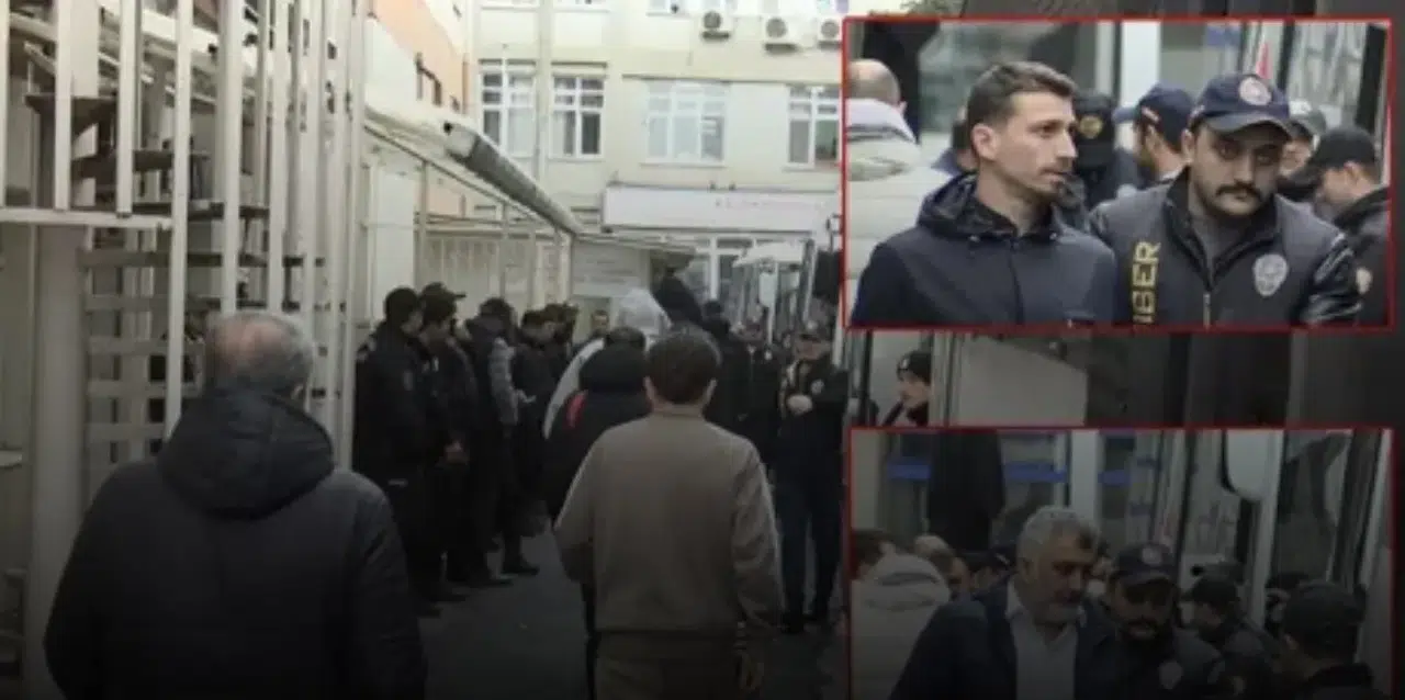 BAHİS SKANDALI SORUŞTURMASI SANIKLARI ADLİYEYE ÇIKARILDI!