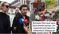 GÜLLÜ'NÜN OĞLU TUĞBERK ANNESİNİN MEZARINI PAYLAŞARAK UYARDI!