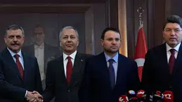 İÇİŞLERİ VE ADALET BAKANLIĞI’NDA DEVİR TESLİM YAPILDI!