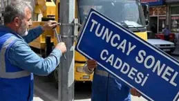 FLAŞ GELİŞME! ŞANLIURFA’DA TUNCAY SONEL CADDESİ TABELASI İNDİRİLDİ!