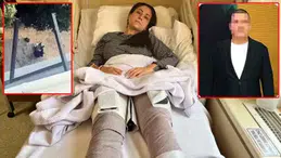 ESKİ EŞİ TARAFINDAN AYAKLARINDAN VURULAN KADIN BÖYLE HAYKIRDI!