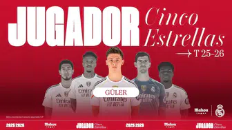 MİLLİ GURURUMUZ ARDA GÜLER REAL MADRİD'DE YILIN OYUNCUSU SEÇİLDİ!