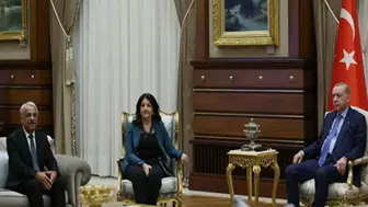 CUMHURBAŞKANI ERDOĞAN DEM PARTİ ÜYELERİNİ ÜÇÜNCÜ KEZ KABUL ETTİ!