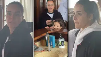 SANATÇI BEGÜ'NÜN DENİZDE YAŞADIĞI HORTUM PANİĞİ YÜZÜNE BÖYLE YANSIDI!
