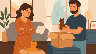 BOŞANAN KARI KOCA DAVASINDA İKİ KEDİ NAFAKASI KARARI VERİLDİ!