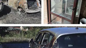 KARADAĞ'DA OLAYLAR SÜRÜYOR! DÜKKANLAR VE ARABALAR YAKILIYOR!