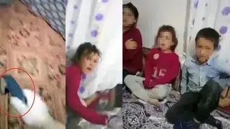 BİR BABANIN 4 ÇOCUĞUNU KEMERLE DÖVME GÖRÜNTÜLERİ YENİ DEĞİL!