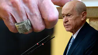 DEVLET BAHÇELİ O YÜZÜĞÜ NEDEN TAKTI? KİMLERE NE MESAJ VERDİ?