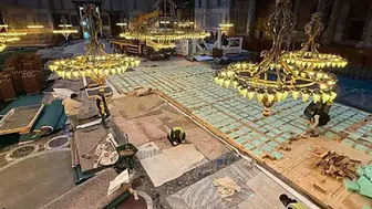 AYASOFYA’YA KAMYON SOKULDUĞU İDDİALARINA RESMİ AÇIKLAMA GELDİ!