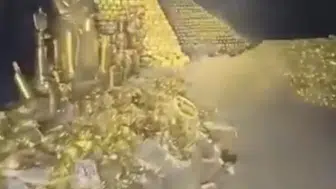 SURİYE HALKI ALTIN DOLU OLDUĞU İDDİA EDİLEN MAĞARANIN ÖNÜNDEN AYRILMIYOR!