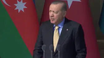 ERDOĞAN BAKÜ'DE! "KAFKASYA'DA KALICI BARIŞA ENGEL KALMADI!"