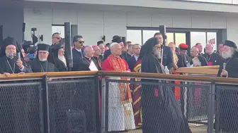 PAPA İLE BARTHOLEMEOS İLE BERABER DUA ETTİ !