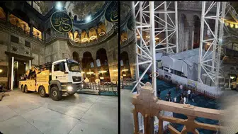 AYASOFYA CAMİİ’NE KAMYON SOKULMASI TARTIŞMALARI GİDEREK BÜYÜYOR!
