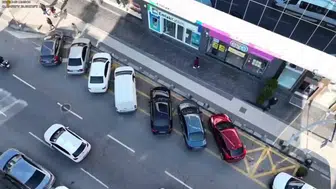 DRONE İLE HATALI PARK YAPANLAR BÖYLE TESPİT EDİLİYOR!