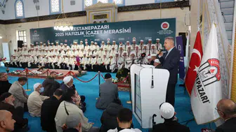 KESTANEPAZARI'NDA 65 ÖĞRENCİ TÖRENLE HAFIZLIK İCAZETİ ALDI!