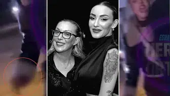 GÜLLÜ’NÜN KIZI TUĞYAN SEVGİLİSİ KERVAN’A BÖYLE SİLAH ÇEKMİŞ!