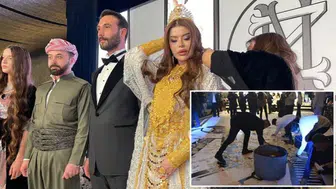 BÖYLE BİR DÜĞÜN GÖRÜLMEDİ! İZOL VE BARZANİ AİLESİ DÜNÜR OLDU!