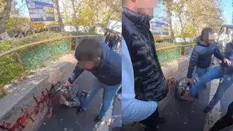 YENGESİNE MESAJ ATAN KİŞİYİ TUZAĞA DÜŞÜRÜP AYAKLARINDAN VURDU!