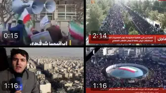 İRAN’DA YÜZBİNLER MEYDANA İNDİ! TRUMP VE NETANYAHU’YA TEPKİ GÖSTERDİ!