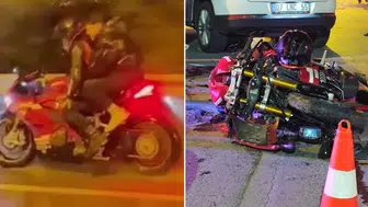 FENOMEN MOTOSİKLET SÜRÜCÜSÜ FECİ KAZADA CAN VERDİ!