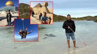 GÖRME ENGELLİ ÖĞRETİM ÜYESİ 5 KITADA 60 ÜLKE GEZDİ!