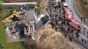 ANTALYA’DAKİ KAZADAKİ CAN PAZARI KAMERALARA BÖYLE YANSIDI!