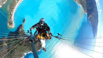 SAĞANAK YAĞMUR ÖLÜ DENİZ'İN RENGİNİ TURKUVAZ YAPTI!