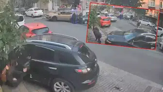 İÇİNDEN DÜŞTÜĞÜ ARAÇ ÖNCE ÇARPTI SONRA ÜZERİNDEN GEÇTİ!