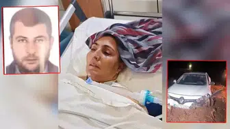 EŞİNİ DÖVÜP OLAYI TRAFİK KAZASI GİBİ GÖSTERMEYE ÇALIŞTI!